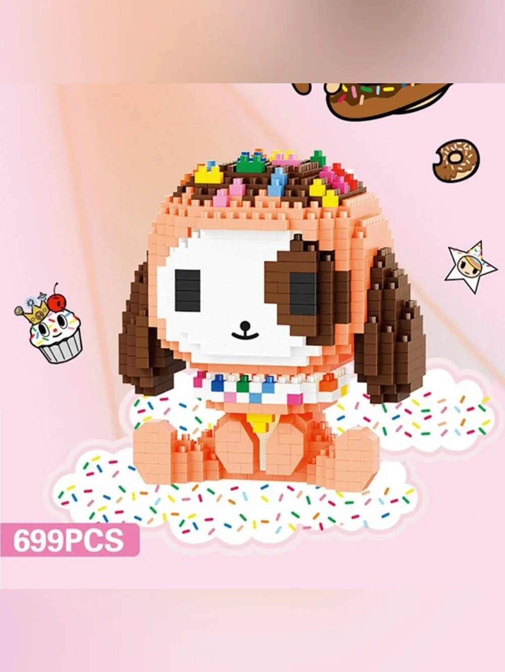 Balody x Tokidoki Donutino Lego Nano Blocks